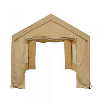 Gartenpavillon Partyzelt Festzelt PE 3x6m beige - GNO I GRINDI IN THE GARDEN - 2