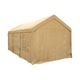 Gartenpavillon Partyzelt Festzelt PE 3x6m beige - GNO I GRINDI IN THE GARDEN - 3