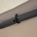 Gartenpavillon Partyzelt Festzelt PE 3x6m beige - GNO I GRINDI IN THE GARDEN - 7