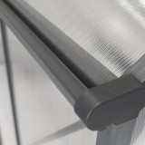 Gewächshaus Gartenhaus Treibhaus Alu - Arum I, anthracit - 2,5x1,9m GRINDI IN THE GARDEN - 17