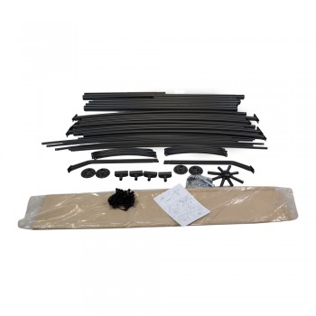 Garten Pergola Pavillon Terrassendach mit Stoffdach - Rinia - beige, 3x3m GRINDI IN THE GARDEN - 11