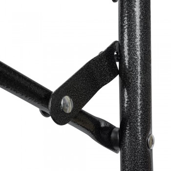 Balkon Klapptisch Hängetisch Klappbarer - SSB 4, Schwarz - 60x60x73 Grindi - 4