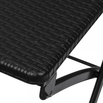 Balkonklappstuhl Klappbarer Gartenstühle - SSC 1, 2 Stück - 58x46x81, schwarz GRINDI IN THE GARDEN - 7