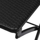 Balkonklappstuhl Klappbarer Gartenstühle - SSC 1, 2 Stück - 58x46x81, schwarz GRINDI IN THE GARDEN - 7