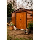 Gerätehaus Geräteschuppen Gartenhaus aus Metall - Arbor II - 195x236x209 Grindi - 3