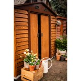 Gerätehaus Geräteschuppen Gartenhaus aus Metall - Arbor IV - 323x278x215 Grindi - 3 Gerätehaus Geräteschuppen Gartenhaus aus Metall - Arbor IV - 323x278x215 Grindi - 3