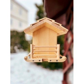 Vogelfutterhaus Vogelhäuschen Vogelhaus  29x17x18 - KRM 4 Grindi - 3