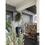 Kaminholzregal Kaminholzständer Holzaufbewahrung 80x35x100 - Pren Grindi - 5