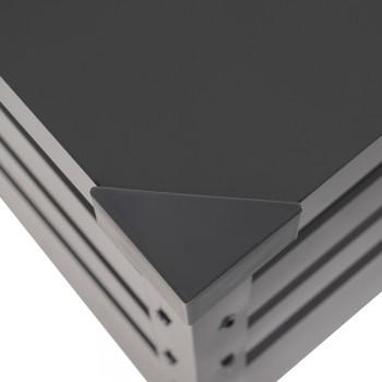 Metall-Gartenbox Kissenbox Auflagenbox 600l - 165x70x62 - Orto II Grindi - 5