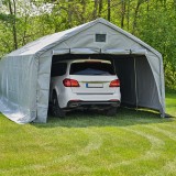 Garagenzelt Carport PVC 400x600x305 grau - NG 4 GRINDI IN THE GARDEN - 5