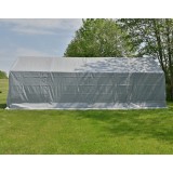 Garagenzelt Carport PVC 400x800x305 grau - NG 5 GRINDI IN THE GARDEN - 5