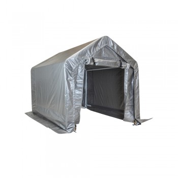 Garagenzelt Carport Lagerzelt - PE, 180x180x180 - NG 6, grau GRINDI IN THE GARDEN - 1