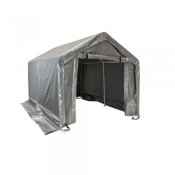 Garagenzelt Carport Lagerzelt - PE, 230x360x230 - NG 8, grau GRINDI IN THE GARDEN - 1