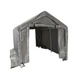 Garagenzelt Carport Lagerzelt - PE, 230x360x230 - NG 8, grau GRINDI IN THE GARDEN - 3