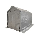 Garagenzelt Carport Lagerzelt - PE, 200x300x240 - NG 9, grau GRINDI IN THE GARDEN - 3