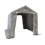 Garagenzelt Carport Lagerzelt - PE, 200x300x240 - NG 9, grau GRINDI IN THE GARDEN - 4