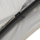 Gartenpavillon Partyzelt Festzelt - PE, 300x300 cm - Kore I GRINDI IN THE GARDEN - 3