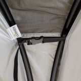 Gartenpavillon Partyzelt Festzelt - PE, 300x300 cm - Kore I GRINDI IN THE GARDEN - 9