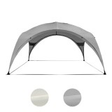 Gartenpavillon Partyzelt Festzelt - PE, 425x425 cm - Kore III GRINDI IN THE GARDEN - 23