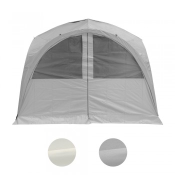 Gartenpavillon Partyzelt Festzelt Wand für Kore I - mit Moskitonetz, PE GRINDI IN THE GARDEN - 15