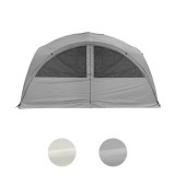 Gartenpavillon Partyzelt Festzelt Wand für Kore III - mit Moskitonetz, PE GRINDI IN THE GARDEN - 11