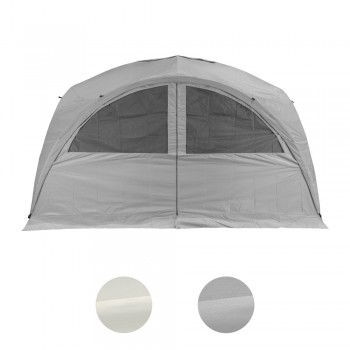 Gartenpavillon Partyzelt Festzelt Wand für Kore II - mit Moskitonetz, PE GRINDI IN THE GARDEN - 14