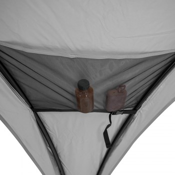 Gartenpavillon Partyzelt Festzelt - PE, 425x425 cm - Kore III GRINDI IN THE GARDEN - 13