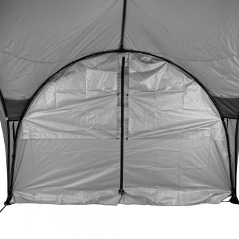 Gartenpavillon Partyzelt Festzelt Wand für Kore I - mit Moskitonetz, PE GRINDI IN THE GARDEN - 2