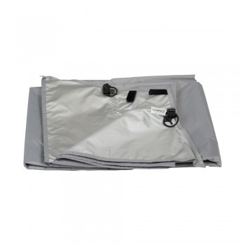 Gartenpavillon Partyzelt Festzelt Wand für Kore II - ohne Fenster, PE GRINDI IN THE GARDEN - 3