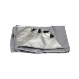 Gartenpavillon Partyzelt Festzelt Wand für Kore III - ohne Fenster, PE GRINDI IN THE GARDEN - 3