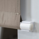 Doppel-Gartenliege mit Sonnendach, Lounge-Pavillon, Gartenschaukel - Sumba I - 236x180x210 braun GRINDI IN THE GARDEN - 4