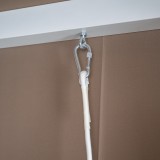 Doppel-Gartenliege mit Sonnendach, Lounge-Pavillon, Gartenschaukel - Sumba I - 236x180x210 braun GRINDI IN THE GARDEN - 6