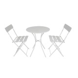 Gartenmöbel Set - metall, klappbar - Keli I GRINDI IN THE GARDEN - 1