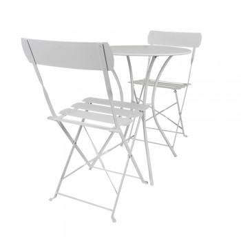 Gartenmöbel Set - metall, klappbar - Keli I GRINDI IN THE GARDEN - 3