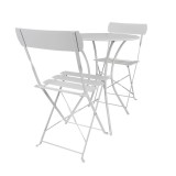 Gartenmöbel Set - metall, klappbar - Keli I GRINDI IN THE GARDEN - 3