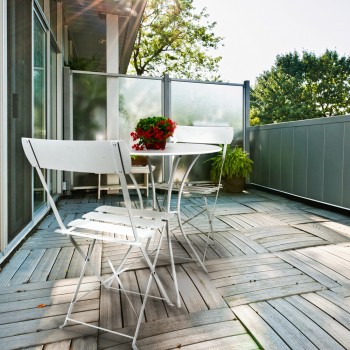 Gartenmöbel Set - metall, klappbar - Keli I GRINDI IN THE GARDEN - 2