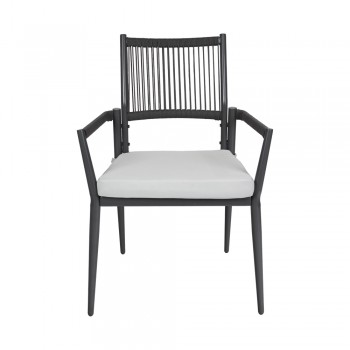 Gartenmöbel Lounge Set, Seilgeflecht, Seilbespannung, Balkonmöbel - Jambi I GRINDI IN THE GARDEN - 6