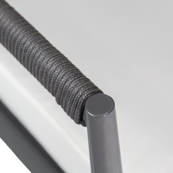 Gartenmöbel Lounge Set, Seilgeflecht, Seilbespannung, Balkonmöbel - Jambi I GRINDI IN THE GARDEN - 13