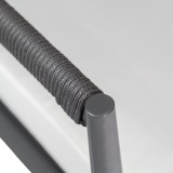 Gartenmöbel Lounge Set, Seilgeflecht, Seilbespannung, Balkonmöbel - Jambi I GRINDI IN THE GARDEN - 13