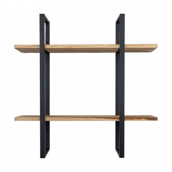 Loft Wandregal, Hängeregal - Holzwerkstoff, 60x60x20 - SFL 1 Domax Home - 9