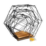 Loft Wandregal, Holzregal, Hängeregal - Kiefernholz,  3 Stück - SFL 4 Domax Home - 5