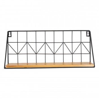 Loft Wandregal, Holzregal, Hängeregal - Kiefernholz, 35x14x11 - SFL 3 Domax Home - 3