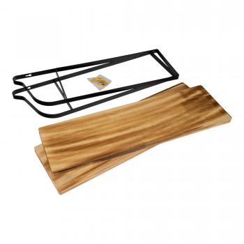 Loft Wandregal, Holzregal, Hängeregal - Kiefernholz, 50x50x15 - SFL 2 Domax Home - 5