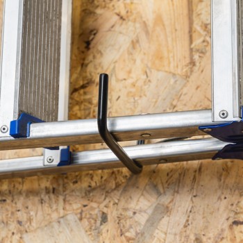 Schraubhaken Wandhaken gummiert - HGP 5 - 5 Stück, 270x75x11 mm Domax Home - 2