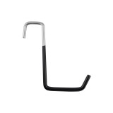 Türhaken gummiert zum Einhängen - HGS 1 - 5 Stück, 205x190x11 mm Domax Home - 1