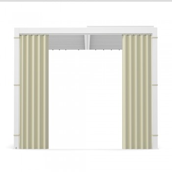 Outdoorvorhäng Seitenwand für Kea-Pergola - beige GRINDI IN THE GARDEN - 1