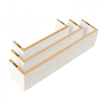 Wand-Regal-Set, Modulfächer, Regalsysteme, Hängeregale - FUS 420/340/260 Velano - 10