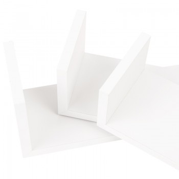 Wand-Regal-Set, Modulfächer, Regalsysteme, Hängeregale - FUS 420/340/260 Velano - 12