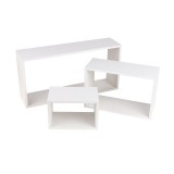 Wand-Regal-Set, Modulfächer, Regalsysteme, Hängeregale - FRS 600/380/170 Velano - 3