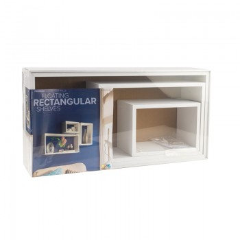 Wand-Regal-Set, Modulfächer, Regalsysteme, Hängeregale - FRS 600/380/170 Velano - 6